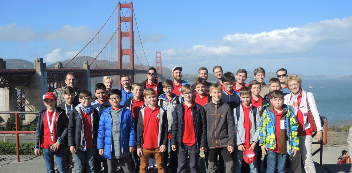 BChZ pri moste Golden Gate